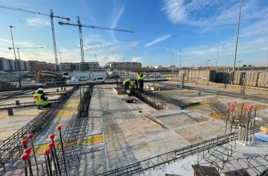 Avance de obras del Edificio Aqua Moliner